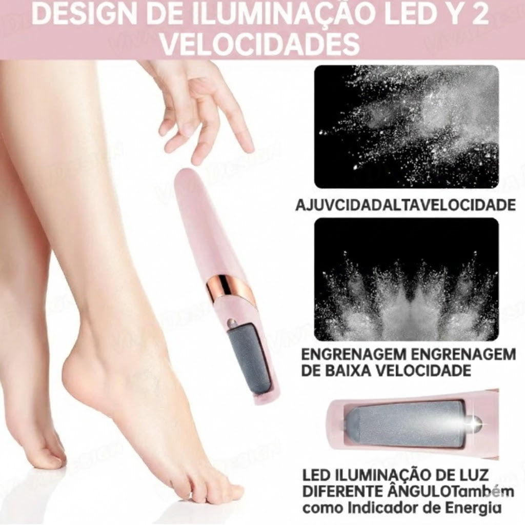 Pedicure Profesional en Casa – Lijador Eléctrico para Pies