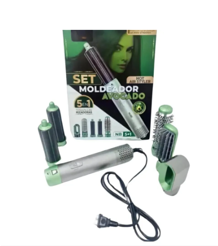 CEPILLO 5 EN 1 DE AGUACATE