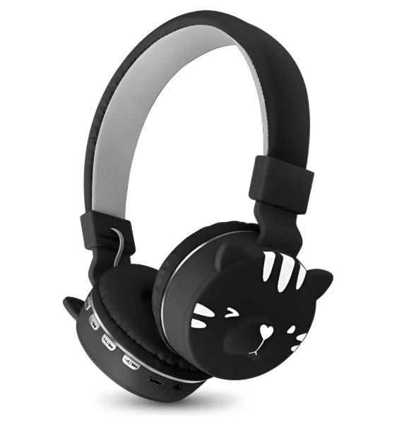 Audifonos Bluetooth Orejas Gato Inalambricos Diadema Gatito