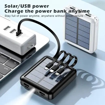 Power Bank Solar Ultra Resistente – Energía Donde Sea Que Estés